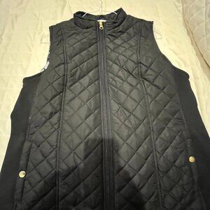 Black Kim Rogers Puffer Vest